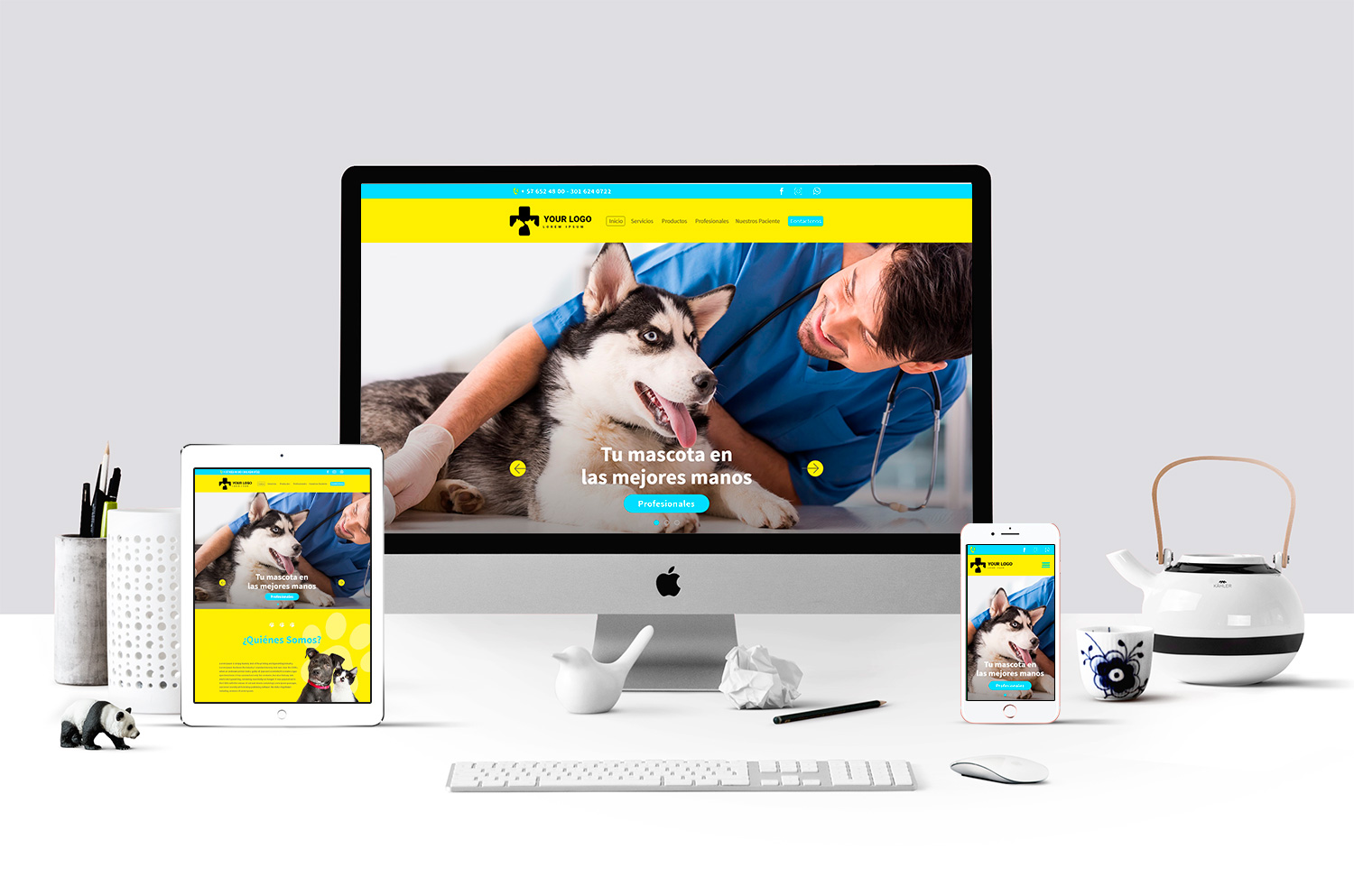 diseño de paginas web de veterinaria